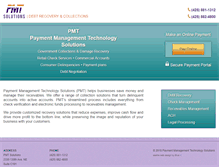 Tablet Screenshot of pmt-solutions.com